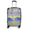 Waterloo Bridge by Claude Monet Suitcase - 24" Medium - Checked