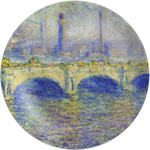 Waterloo Bridge by Claude Monet Melamine Salad Plate - 8"
