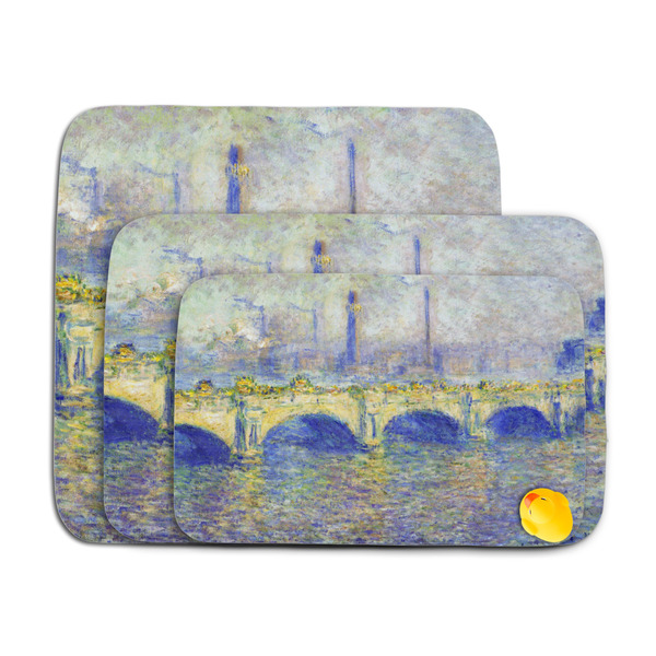 Waterloo Bridge by Claude Monet Memory Foam Bath Mat - MAIN PARENT