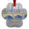 Waterloo Bridge by Claude Monet Metal Paw Ornament - Double Sided