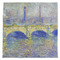 Waterloo Bridge by Claude Monet Microfiber Dish Rag - APPROVAL