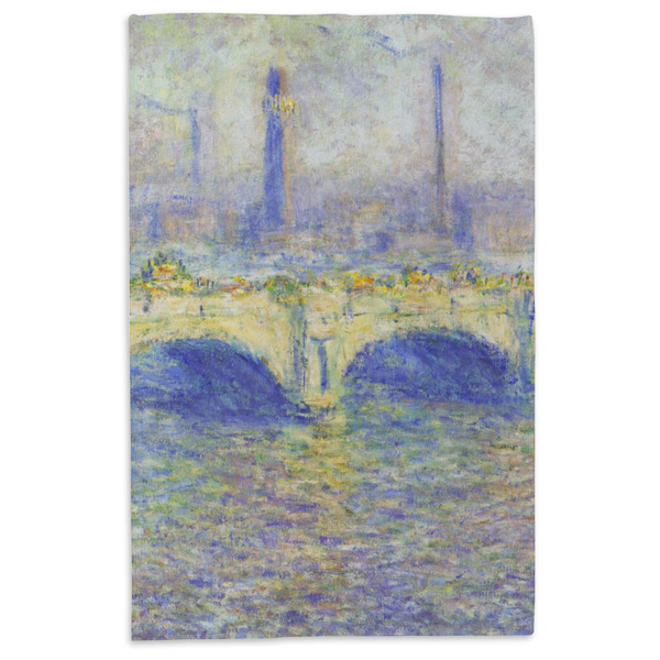 Waterloo Bridge by Claude Monet Microfiber Dish Towel - APPROVAL