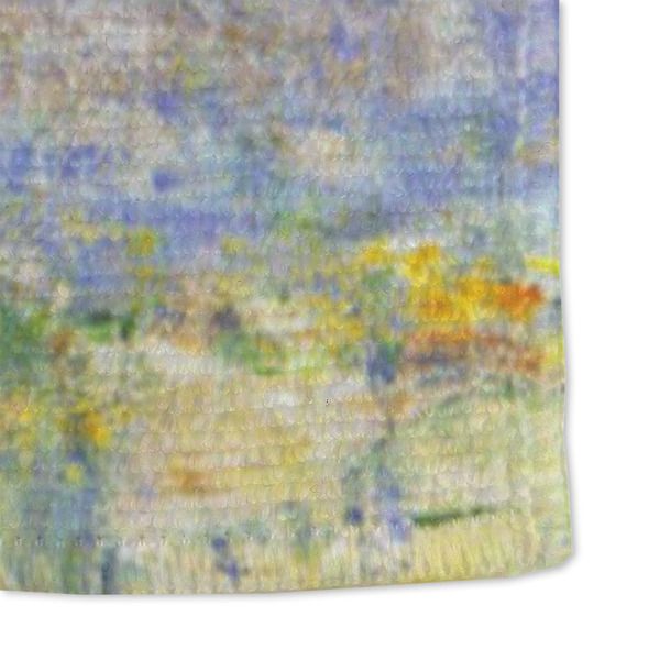 Waterloo Bridge by Claude Monet Microfiber Dish Towel - DETAIL