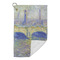 Waterloo Bridge by Claude Monet Microfiber Golf Towels Small - FRONT FOLDED