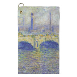 Waterloo Bridge by Claude Monet Microfiber Golf Towel - Small