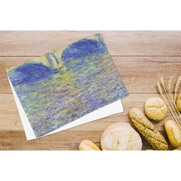 Waterloo Bridge by Claude Monet Microfiber Kitchen Towel - LIFESTYLE