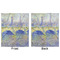 Waterloo Bridge by Claude Monet Minky Blanket - 50"x60" - Double Sided - Front & Back