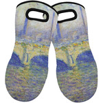 Waterloo Bridge by Claude Monet Neoprene Oven Mitts - Set of 2