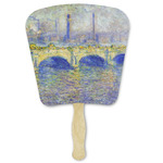 Waterloo Bridge by Claude Monet Paper Fan