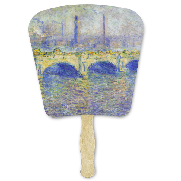 Custom Waterloo Bridge by Claude Monet Paper Fan