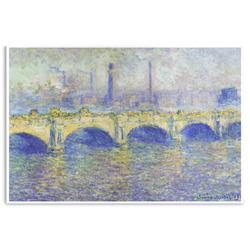 Waterloo Bridge by Claude Monet Disposable Paper Placemats