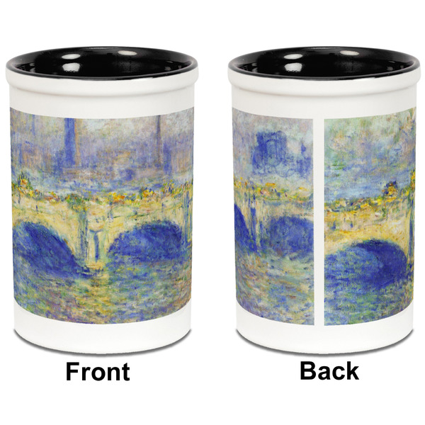 Waterloo Bridge by Claude Monet Pencil Holder - Black - approval