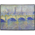 Waterloo Bridge by Claude Monet Door Mat - 24"x18"