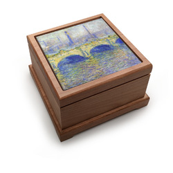 Waterloo Bridge by Claude Monet Pet Urn