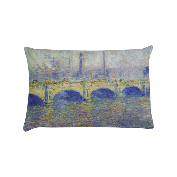 Custom Waterloo Bridge by Claude Monet Pillow Case - Standard