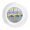 Waterloo Bridge by Claude Monet Plastic Party Dinner Plates - Approval
