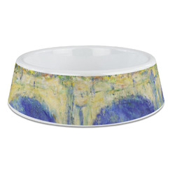 Waterloo Bridge by Claude Monet Plastic Dog Bowl - Large