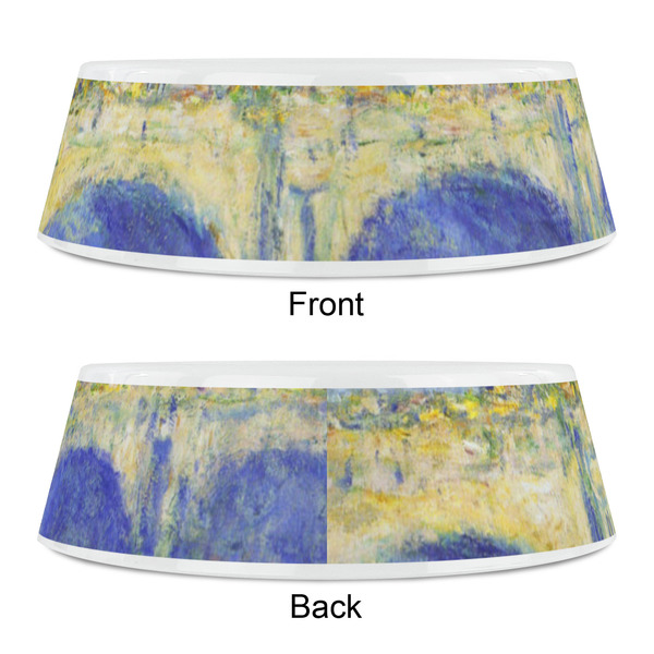 Waterloo Bridge by Claude Monet Plastic Pet Bowls - Small - APPROVAL