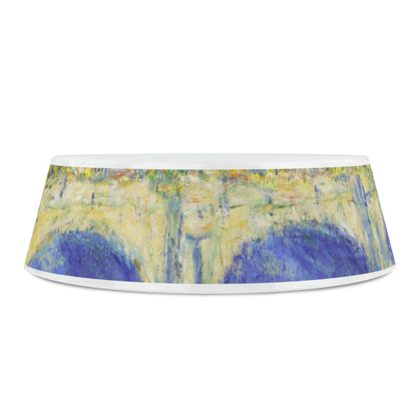 Waterloo Bridge by Claude Monet Plastic Pet Bowls - Small - FRONT