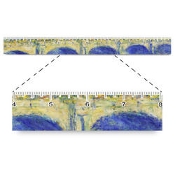 Waterloo Bridge by Claude Monet Plastic Ruler - 12"