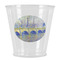 Waterloo Bridge by Claude Monet Plastic Shot Glass