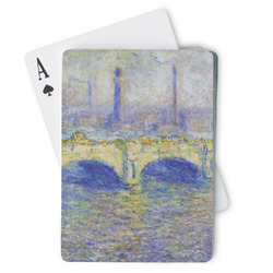 Waterloo Bridge by Claude Monet Playing Cards