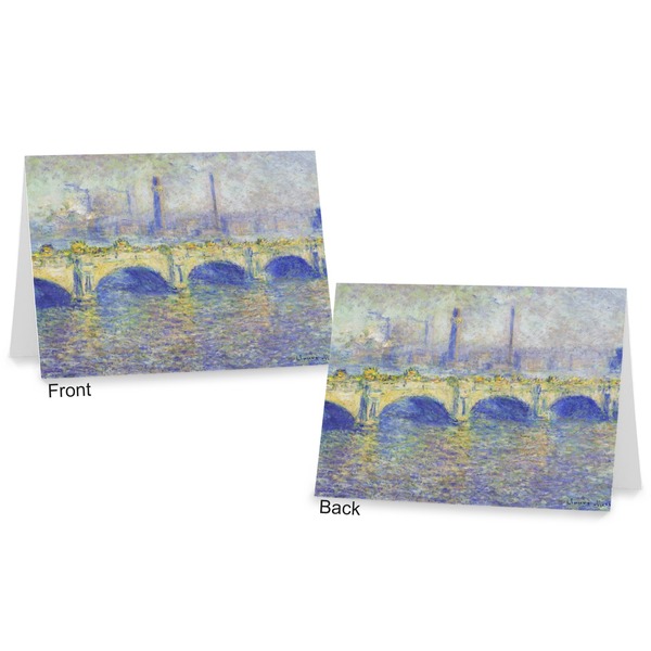 Waterloo Bridge by Claude Monet Postcard - Front and Back