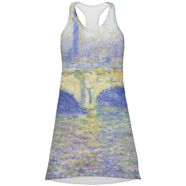 Custom Waterloo Bridge by Claude Monet Racerback Dress