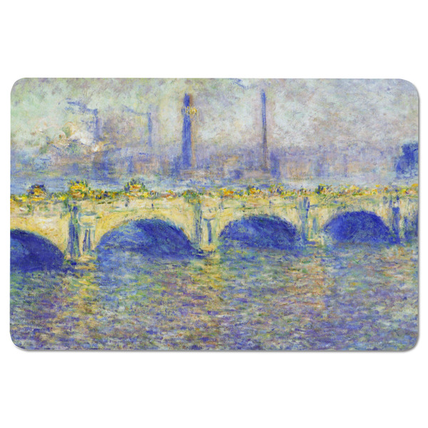 Waterloo Bridge by Claude Monet Rectangular Fridge Magnet - FRONT