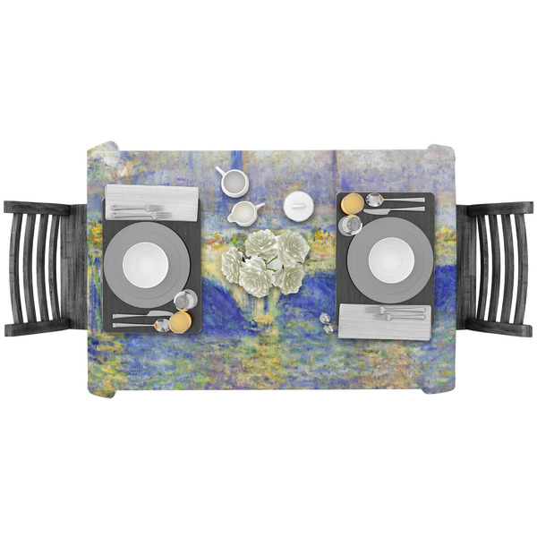 Waterloo Bridge by Claude Monet Rectangular Tablecloths - LIFESTYLE