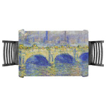 Waterloo Bridge by Claude Monet Tablecloth - 58"x58"