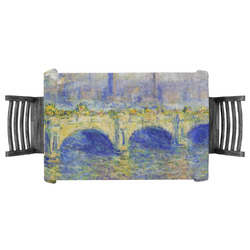 Waterloo Bridge by Claude Monet Tablecloth - 58"x58"