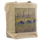 Waterloo Bridge by Claude Monet Reusable Cotton Grocery Bag - Front View