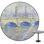 Waterloo Bridge by Claude Monet Round Table - 24"