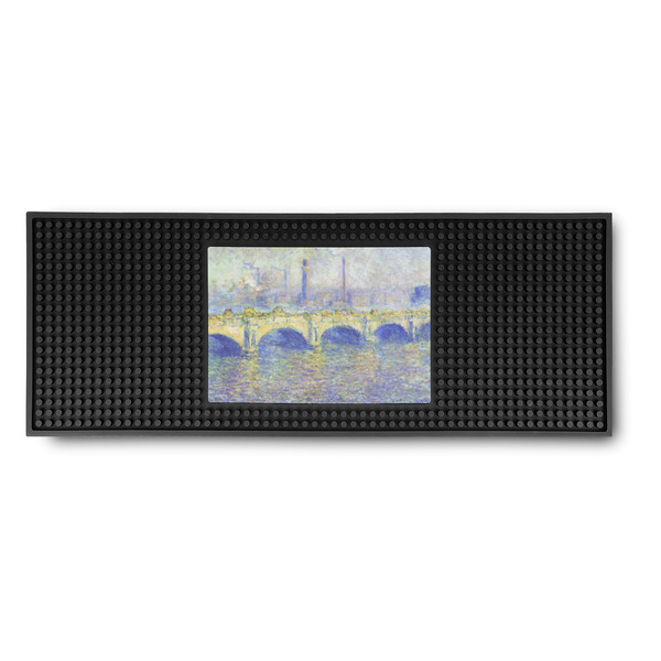 Custom Waterloo Bridge by Claude Monet Rubber Bar Mat