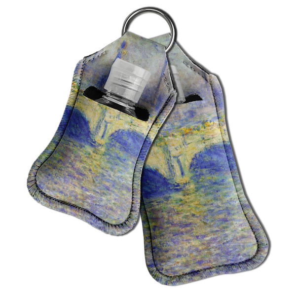 Waterloo Bridge by Claude Monet Sanitizer Holder Keychain - Both in Case (PARENT)