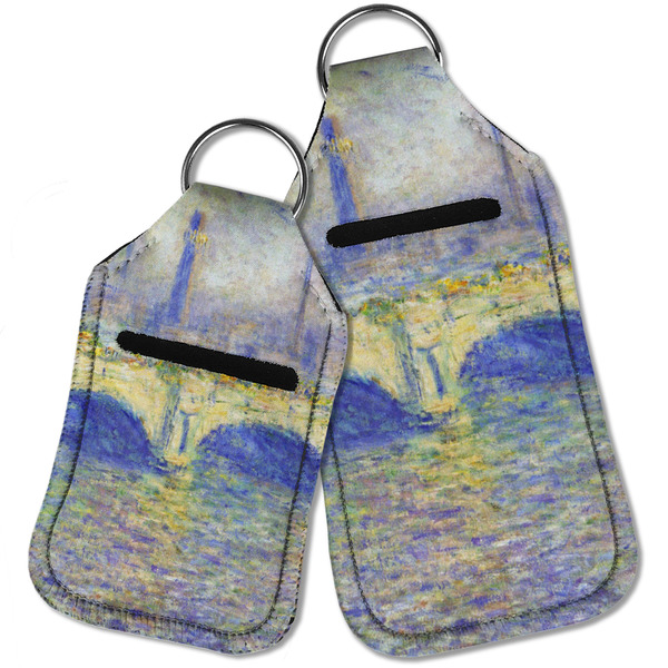 Waterloo Bridge by Claude Monet Sanitizer Holder Keychain - Parent Main