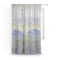Waterloo Bridge by Claude Monet Sheer Curtain With Window and Rod
