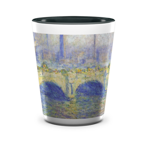 Waterloo Bridge by Claude Monet Shot Glass - Two Tone - FRONT