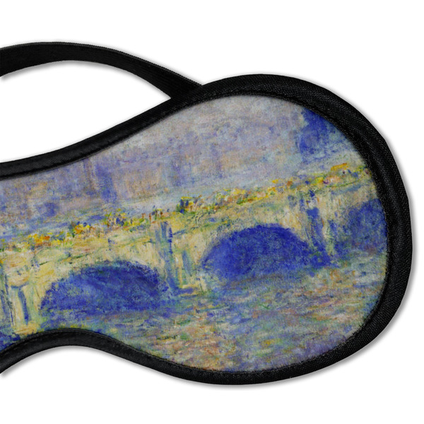 Waterloo Bridge by Claude Monet Sleeping Eye Mask - DETAIL Large