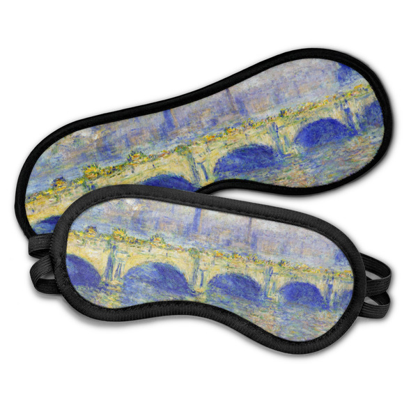 Waterloo Bridge by Claude Monet Sleeping Eye Masks - PARENT