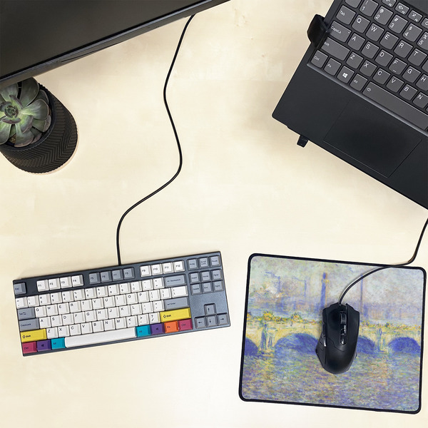 Waterloo Bridge by Claude Monet Small Gaming Mats - LIFESTYLE