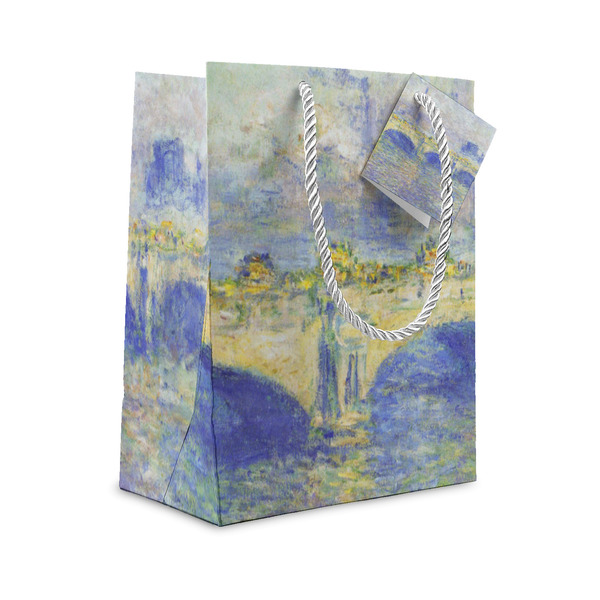 Custom Waterloo Bridge by Claude Monet Gift Bag