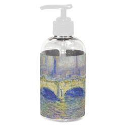 Waterloo Bridge by Claude Monet Plastic Soap / Lotion Dispenser (8 oz - Small - White)