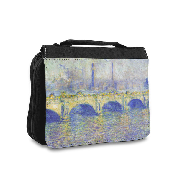 Custom Waterloo Bridge by Claude Monet Toiletry Bag - Small