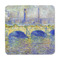 Waterloo Bridge by Claude Monet Square Fridge Magnet - FRONT