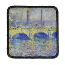 Waterloo Bridge by Claude Monet Iron On Square Patch