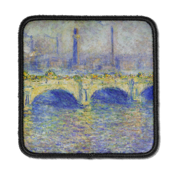 Custom Waterloo Bridge by Claude Monet Iron On Square Patch