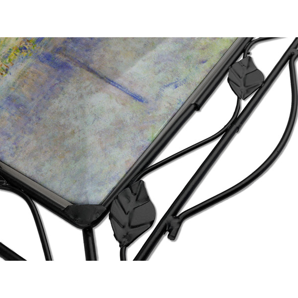 Waterloo Bridge by Claude Monet Square Trivet - Detail