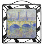 Waterloo Bridge by Claude Monet Square Trivet